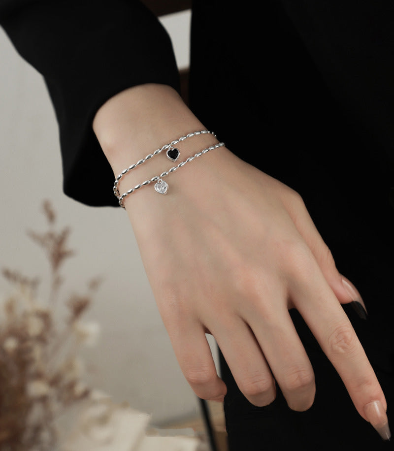 Loving Heart Female Temperament Design Girlfriends Bracelet
