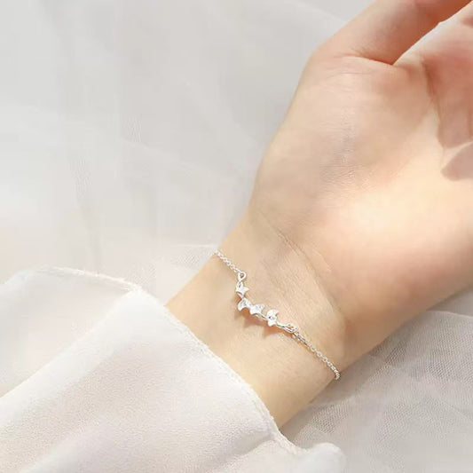 Korean Style Leaf Light Luxury Fresh Ginkgo Bracelet