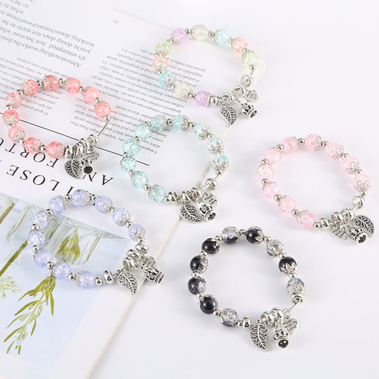 Bracelets de style ethnique rétro bohème coréen en cristal pour femmes