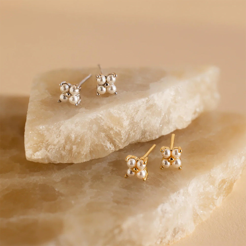 Simple Exquisite Small Female Temperament High Sense Ear Earrings