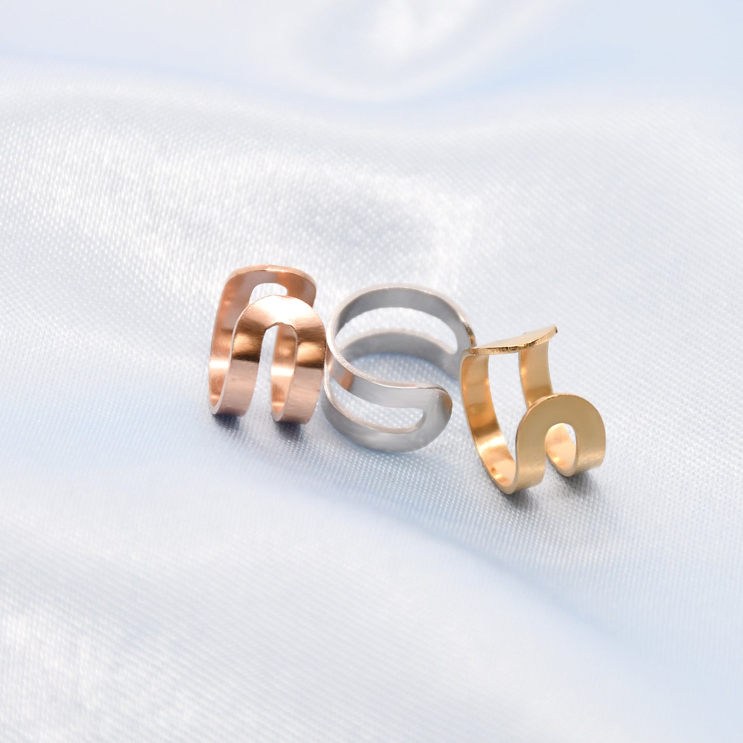 Personality Fashion U-shaped No Hole Eardrops Stainless Steel Ear Clip