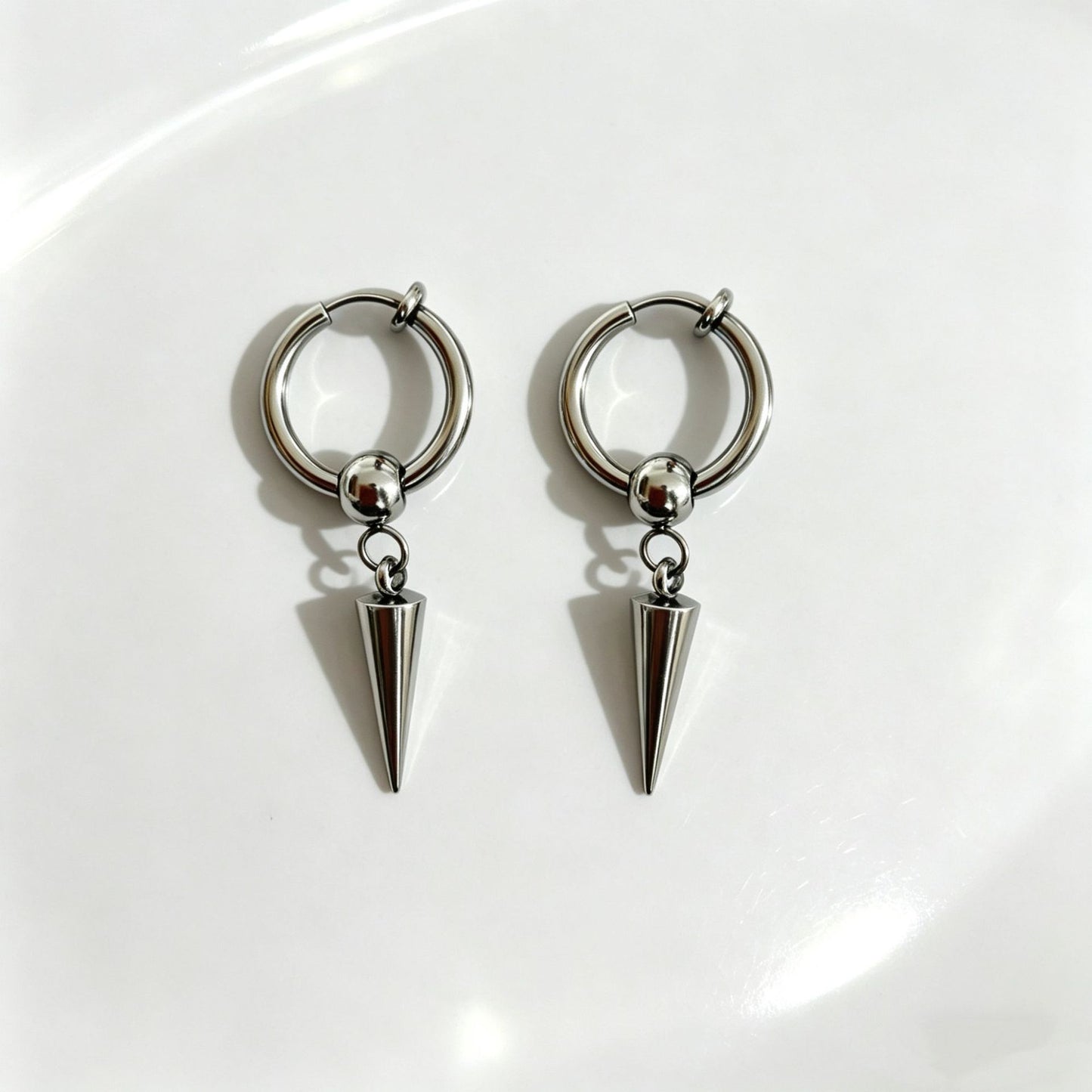 Women's & Men's Steel Trendy Cool Handsome Punk Ear Clip High-grade Rings