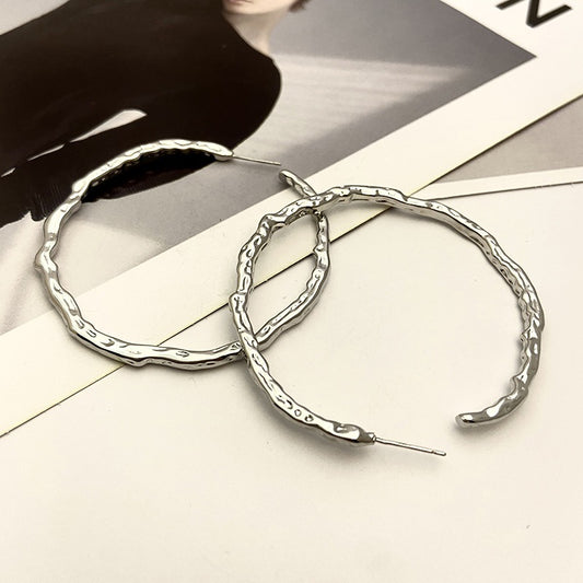 Big Hoop Female Fashion Ear Simple Earrings