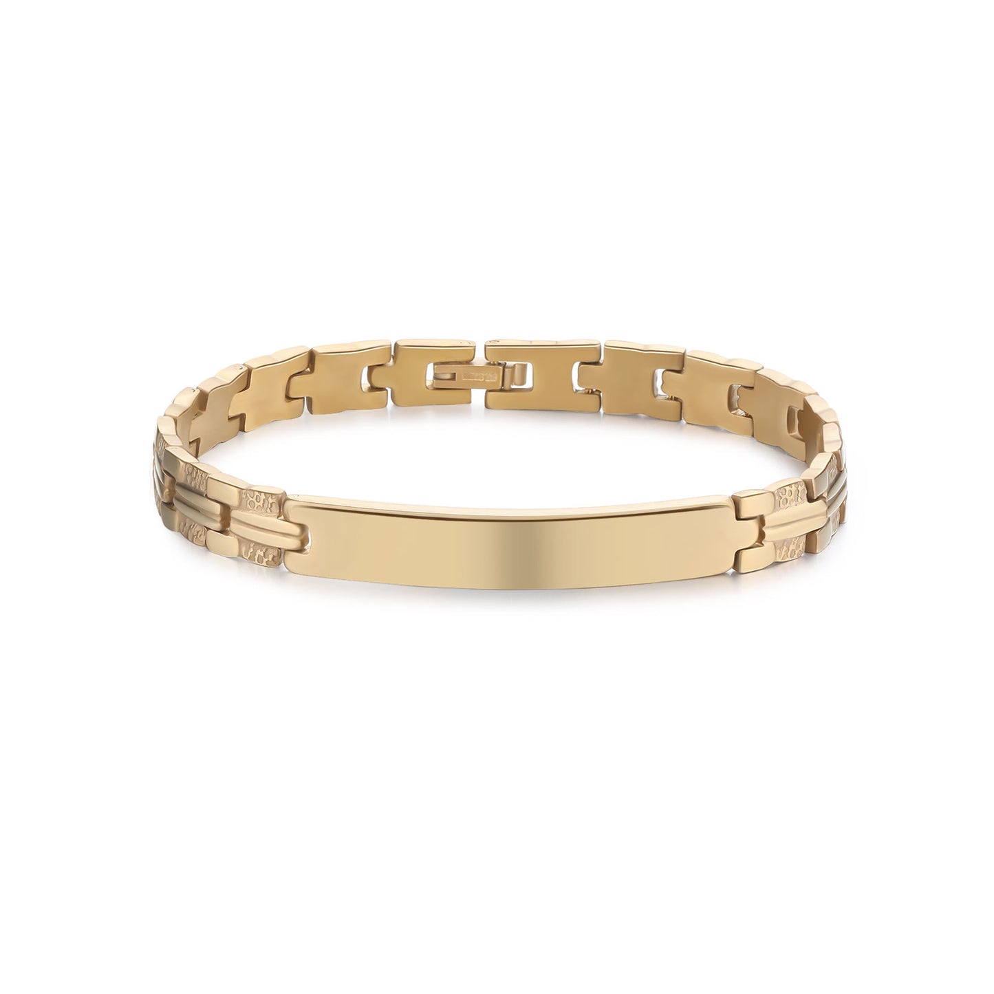 Strap Titanium Steel Personality Lettering Fashion Stainless Couple Watch Bracelet