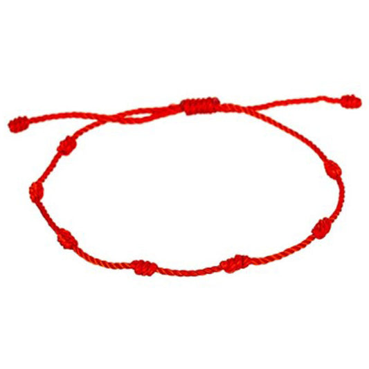 Red Black Rope Pull Adjustable Girlfriends Carrying Bracelets