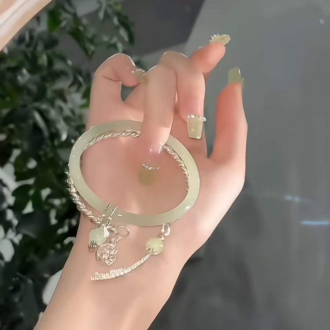 Ancient Style National Fashion Bell Female Light Luxury Bracelet