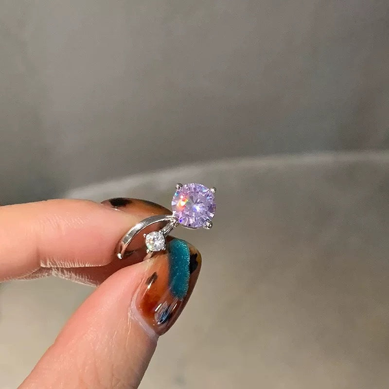 Flash Zircon Female Niche High Sense Temperament Wild Light Luxury Ear Clip
