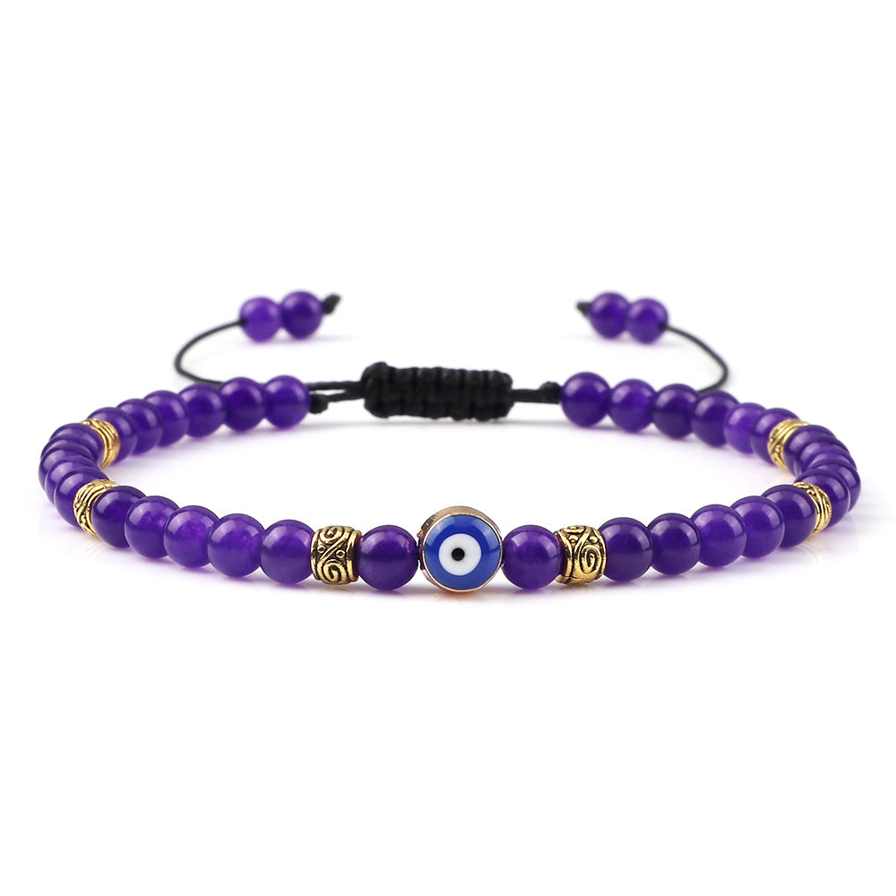Eye Vintage Devil's Girlfriends Beaded Weave Bracelet