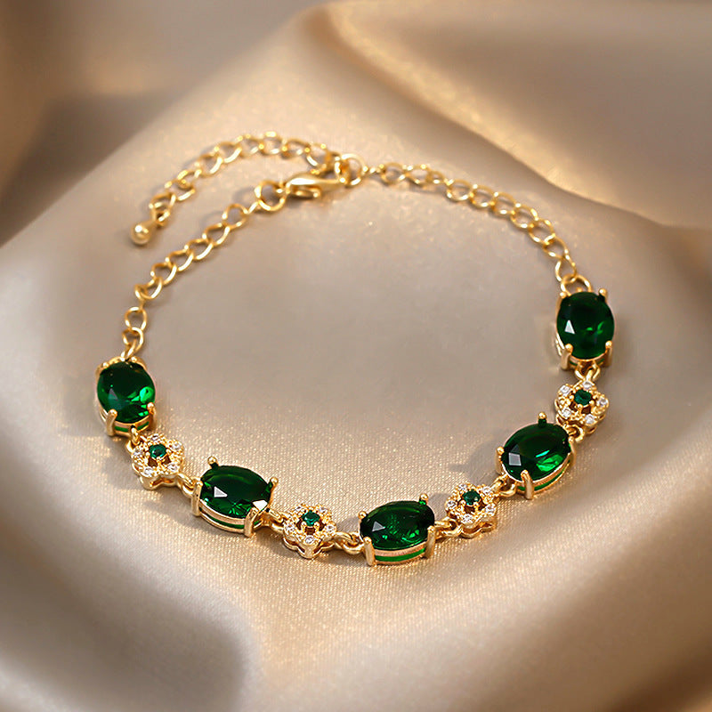Round Light Luxury High-grade Fashion Minimalist Bracelet