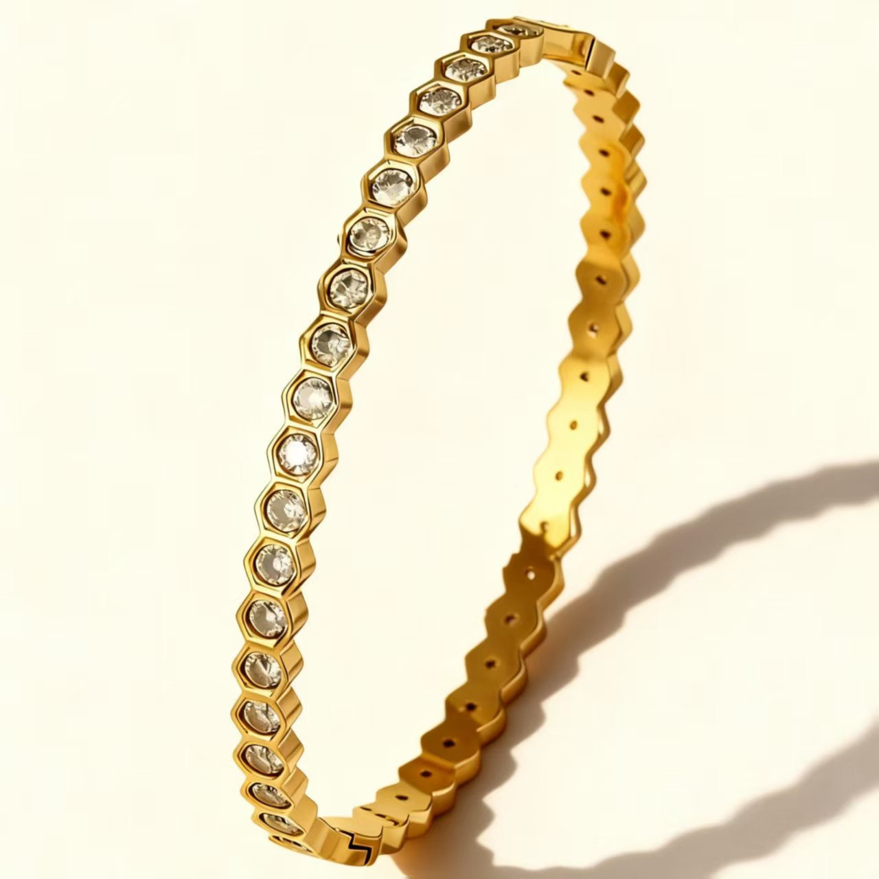 Innovative Stainless Steel Titanium Fashion Gold-plated Bracelets