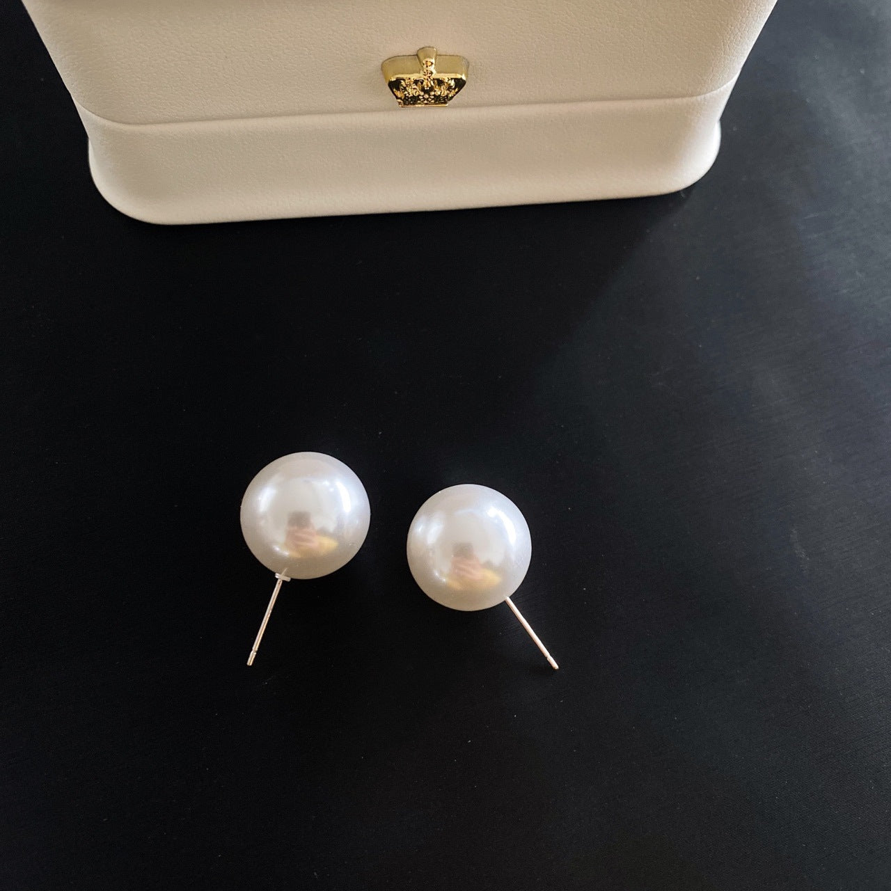 Pearl Ear Temperament Wild Small Style Female Stud Earrings