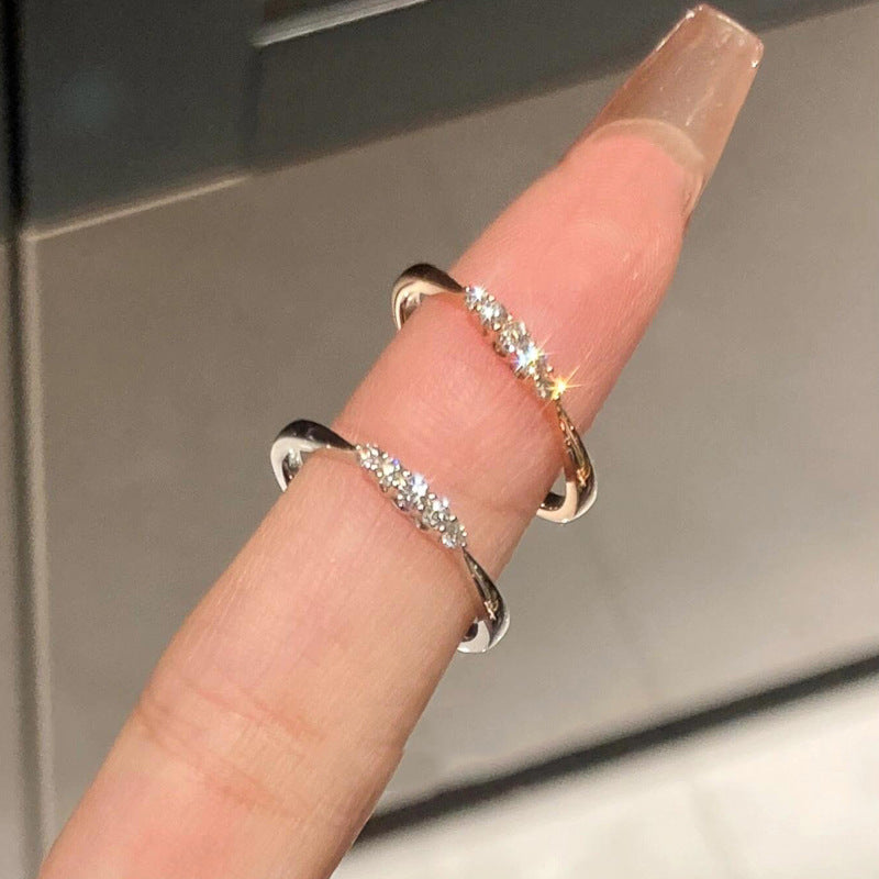 Women's Luxury Simplicity Style Korean High Sense Ring