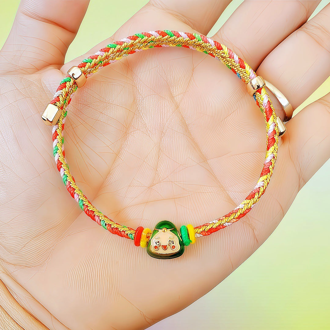Colorful Wire Carrying Strap Adult Perfume Bag Dragon Boat Festival Bracelets