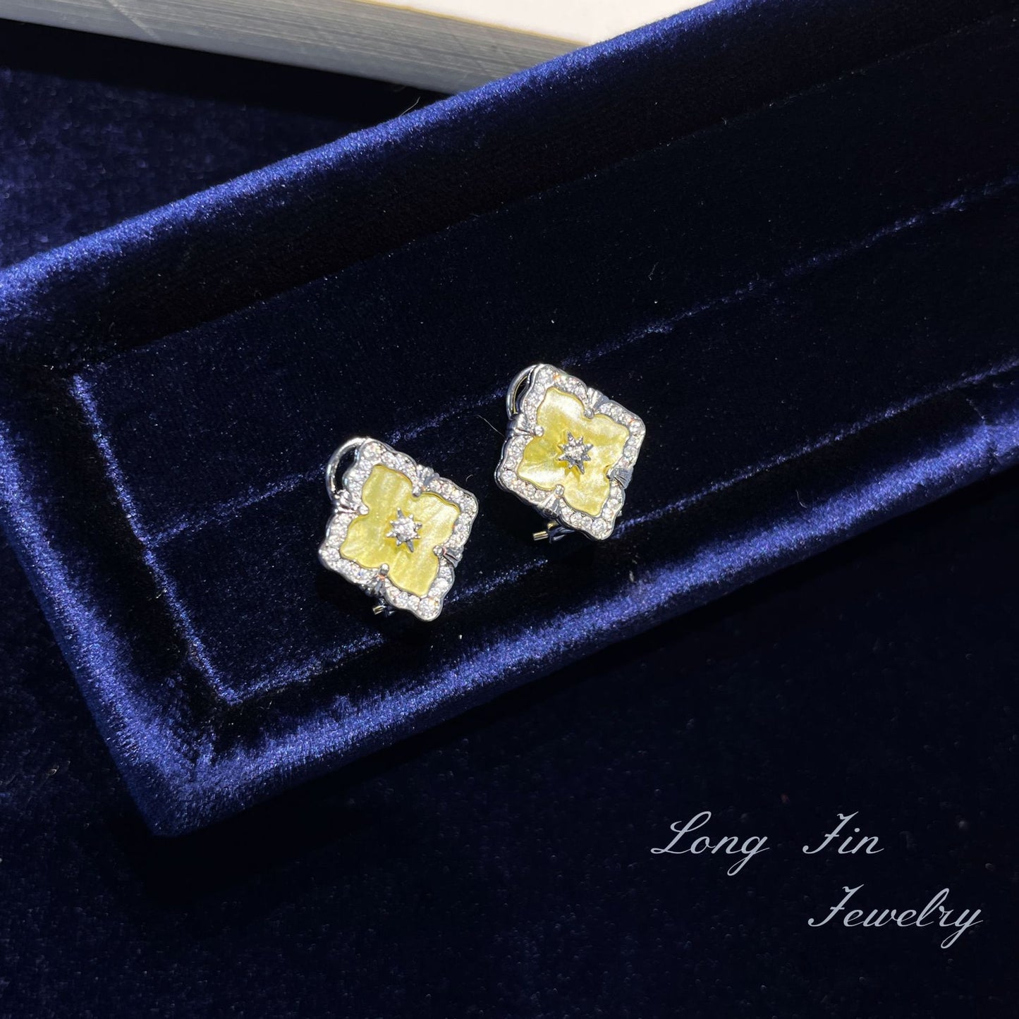 Sea Salt Lemon Mint Cloth Style Fresh Live Jewelry Set