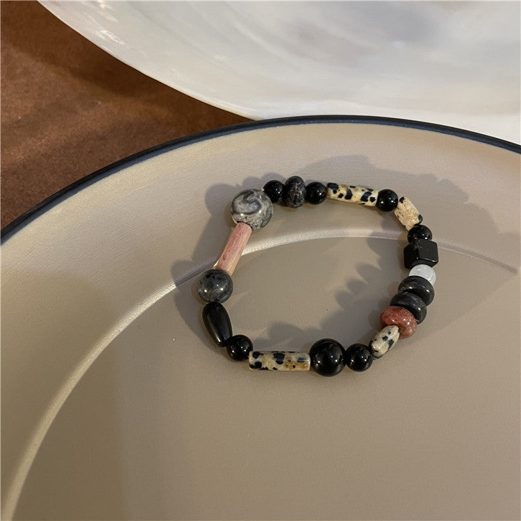 Women's Chinese Style Beaded Classical Color Matching Natural Bracelets