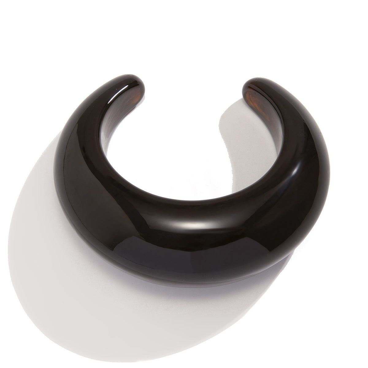 Fashion Curved Texture Irregular Acrylic Acetate Bracelet