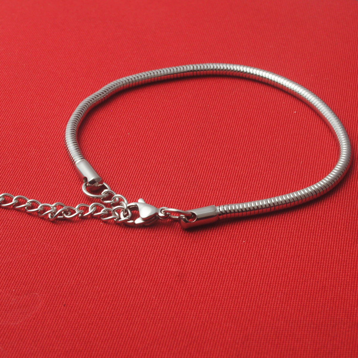 Ornament Stainless Soft Snake Bones Chain Bracelets