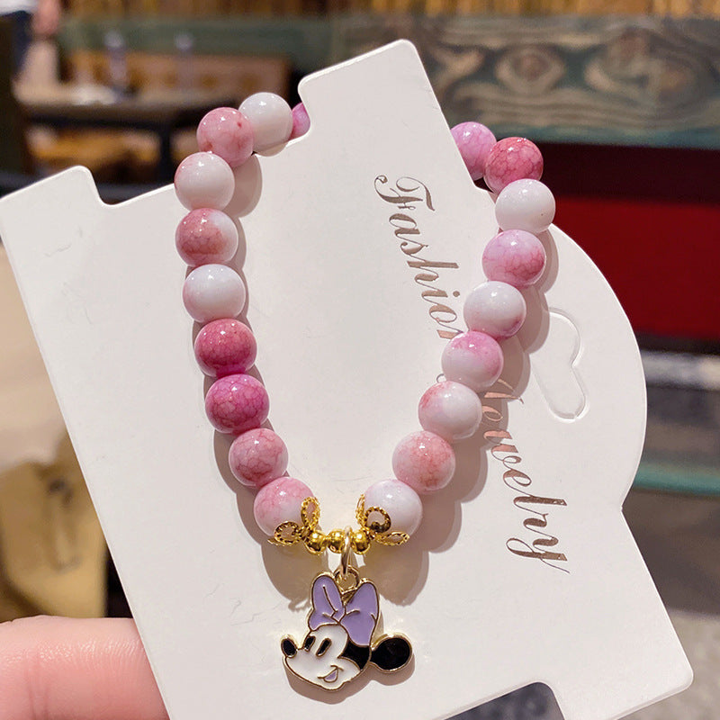 Clow en mélamine pour femmes, cadeau mignon en céramique pour bracelets