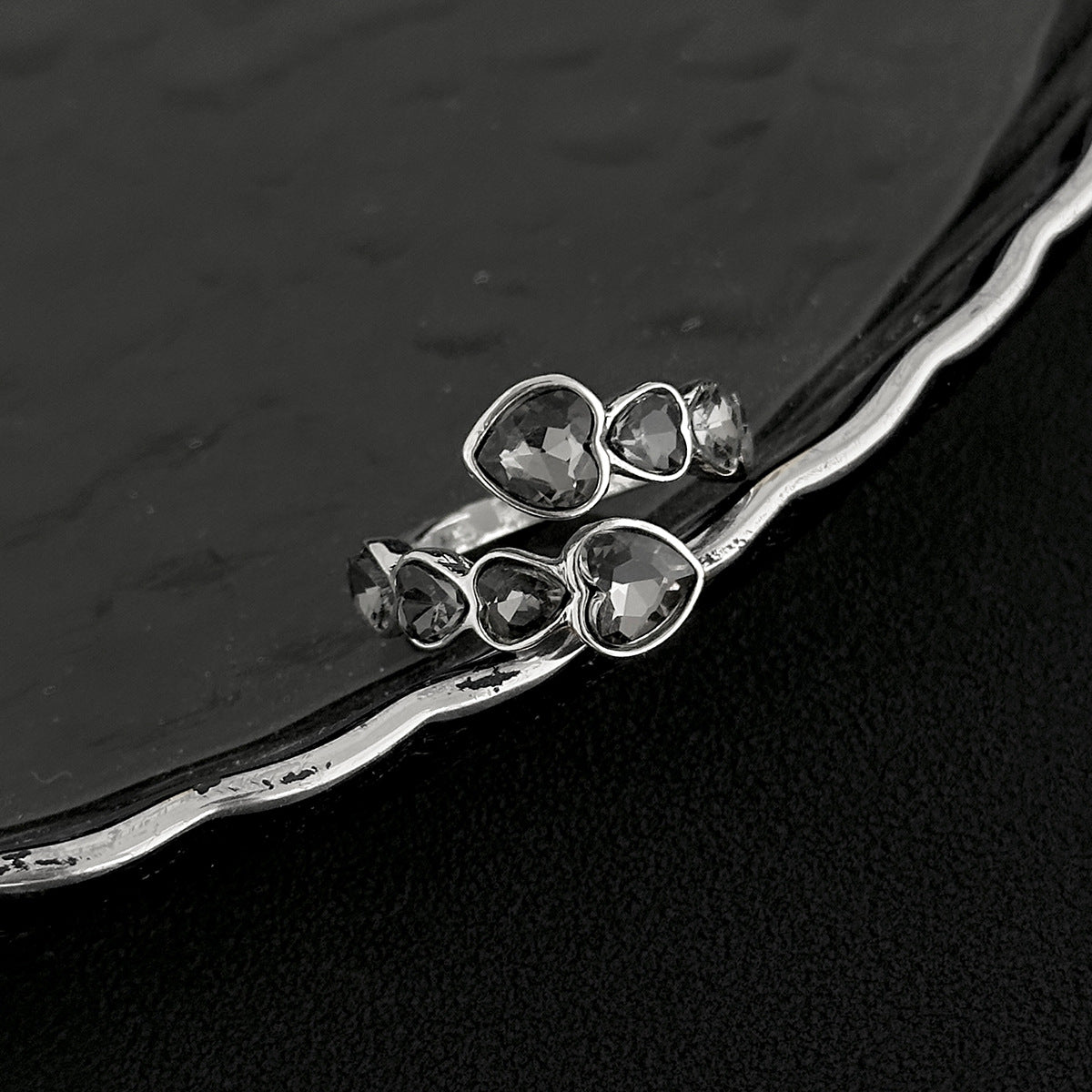 Women's Geometric Simple Square Diamond Elastic For Sweet Cool Bracelet