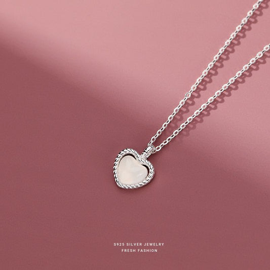 Colliers de clavicule de luxe légers en agate blanche, intérêt spécial