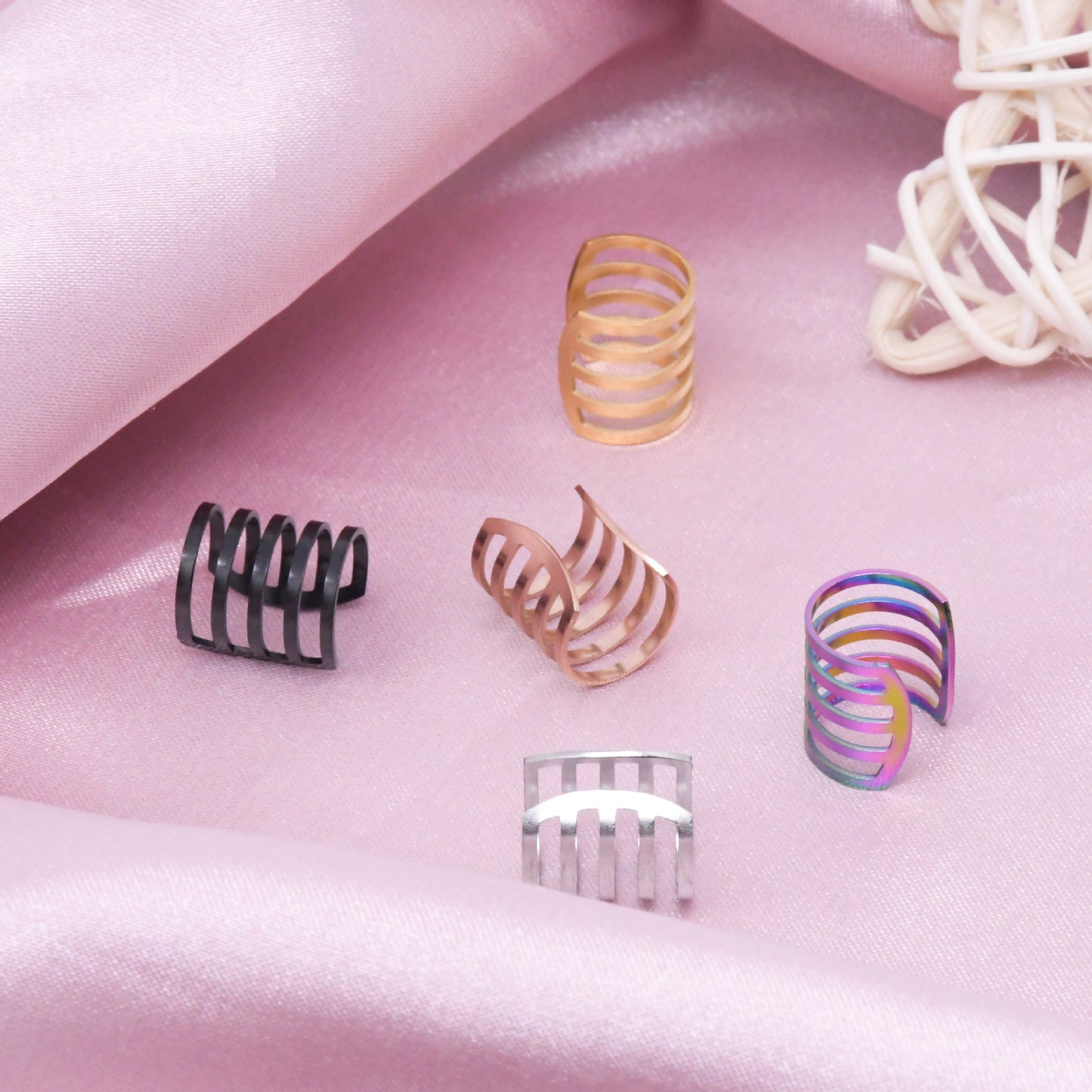 Steel Circle Clips Wind Simple Personalized Bone Ear Clip