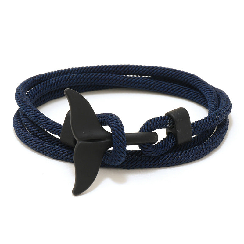 Style Whale Tail Personality Life Paar Armbänder