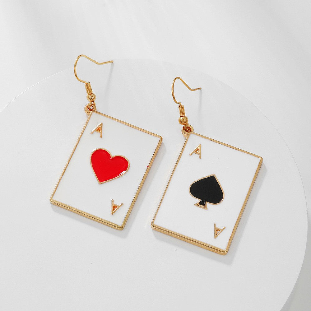 Cold Talk Jewelry Simple Personality Creative Design Earrings