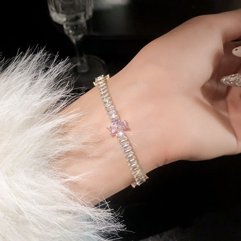 Round Pull-out Retro Minority Elegant Light Luxury Bracelets