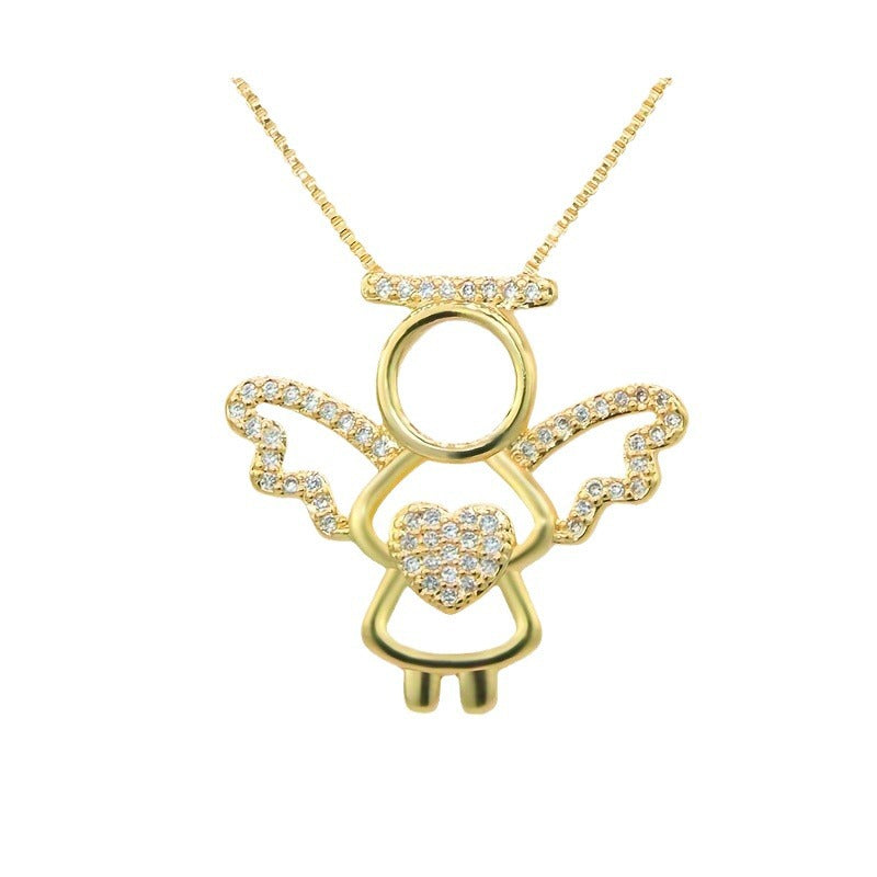 Fashion Love Angel Wind Little Trend Necklace