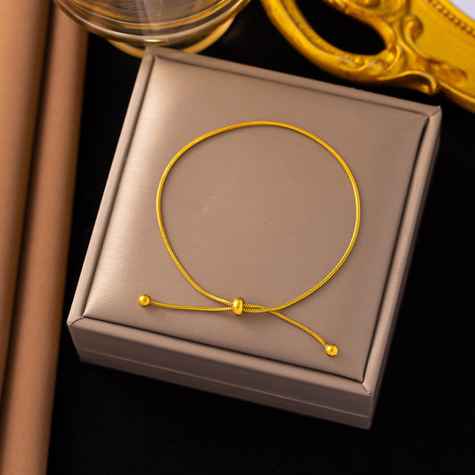 Female Clavicle Chain Special Interest Light Luxury Bracelet
