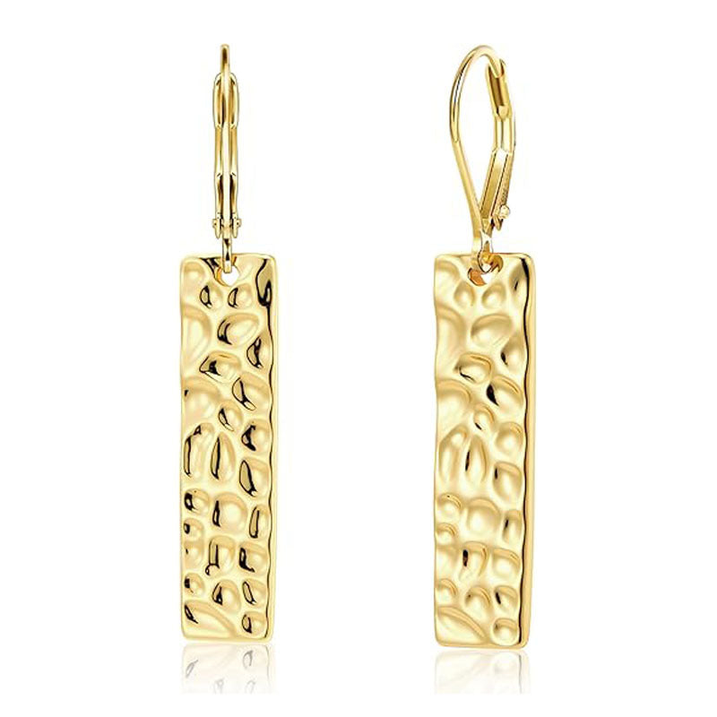Cold Style Shaped Petite Geometric Metal Earrings