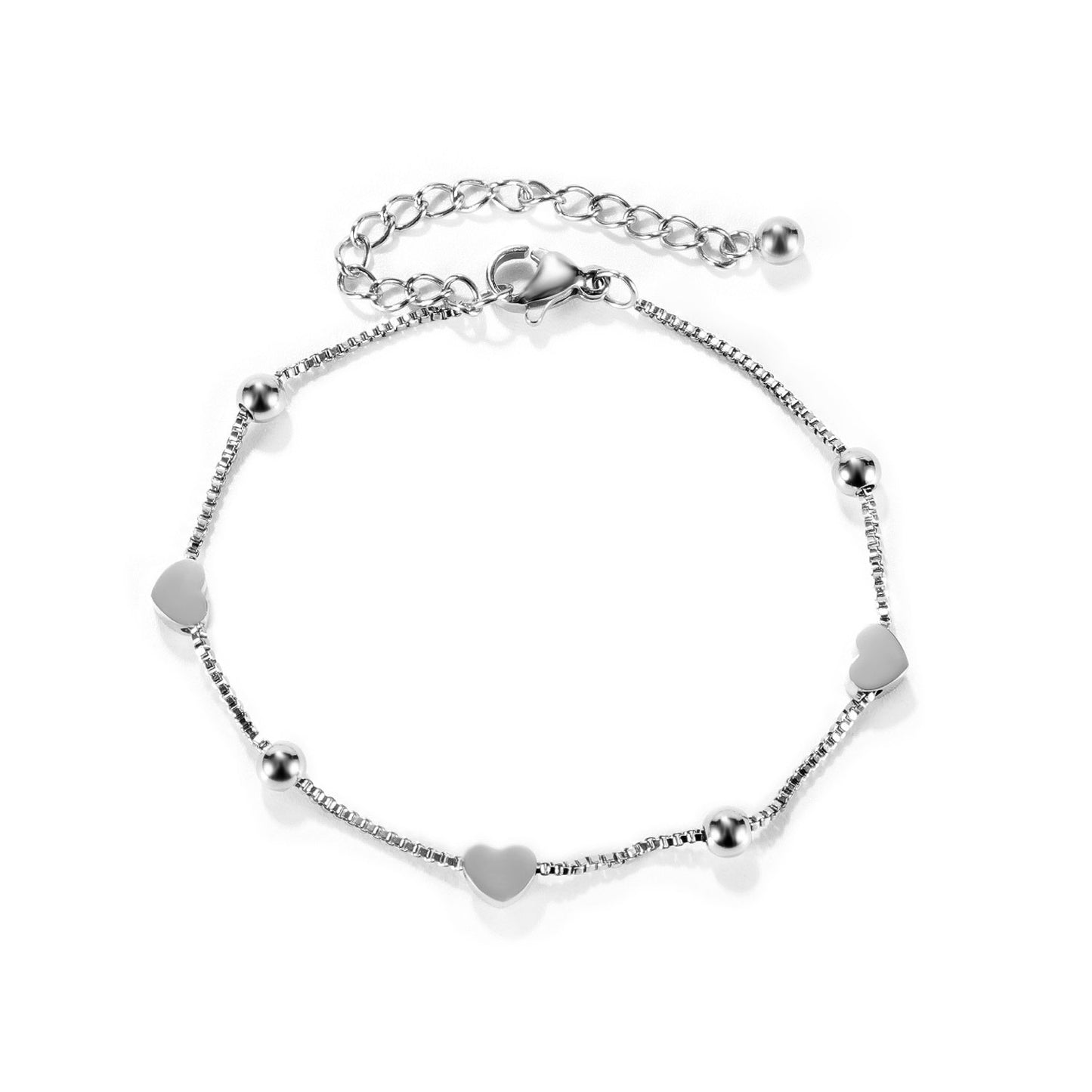 Women's Ornament Design Summer Simple Graceful Stainless Bracelets