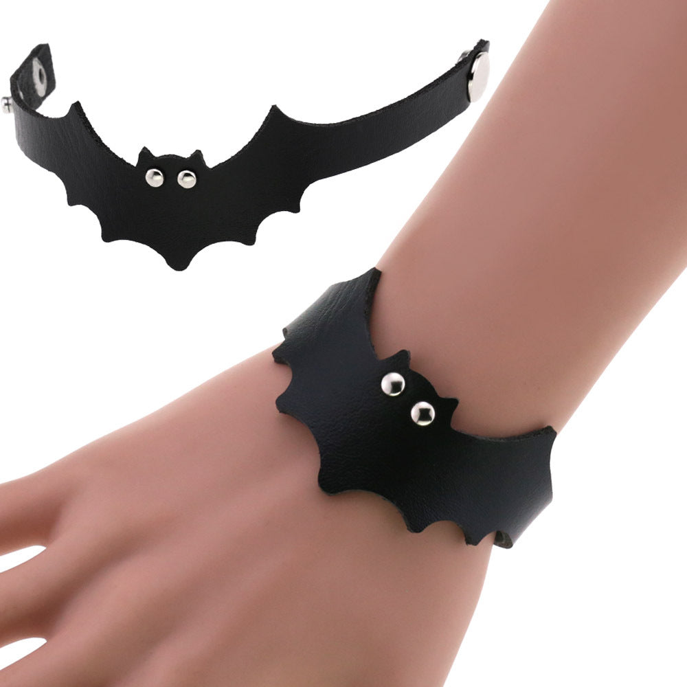 Devil Bat Leather Sexy Creative Cat Eye Bracelets