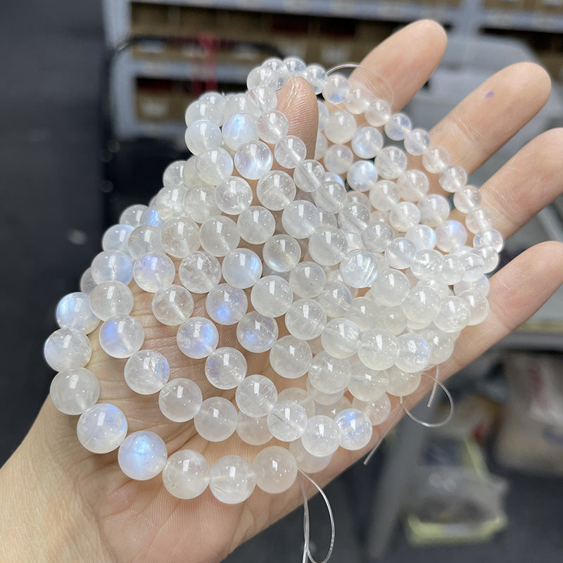 Natural Cream Body Blue Moonlight For Simple Bracelet