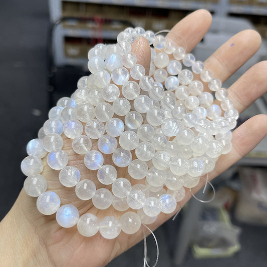 Natural Cream Body Blue Moonlight For Simple Bracelet