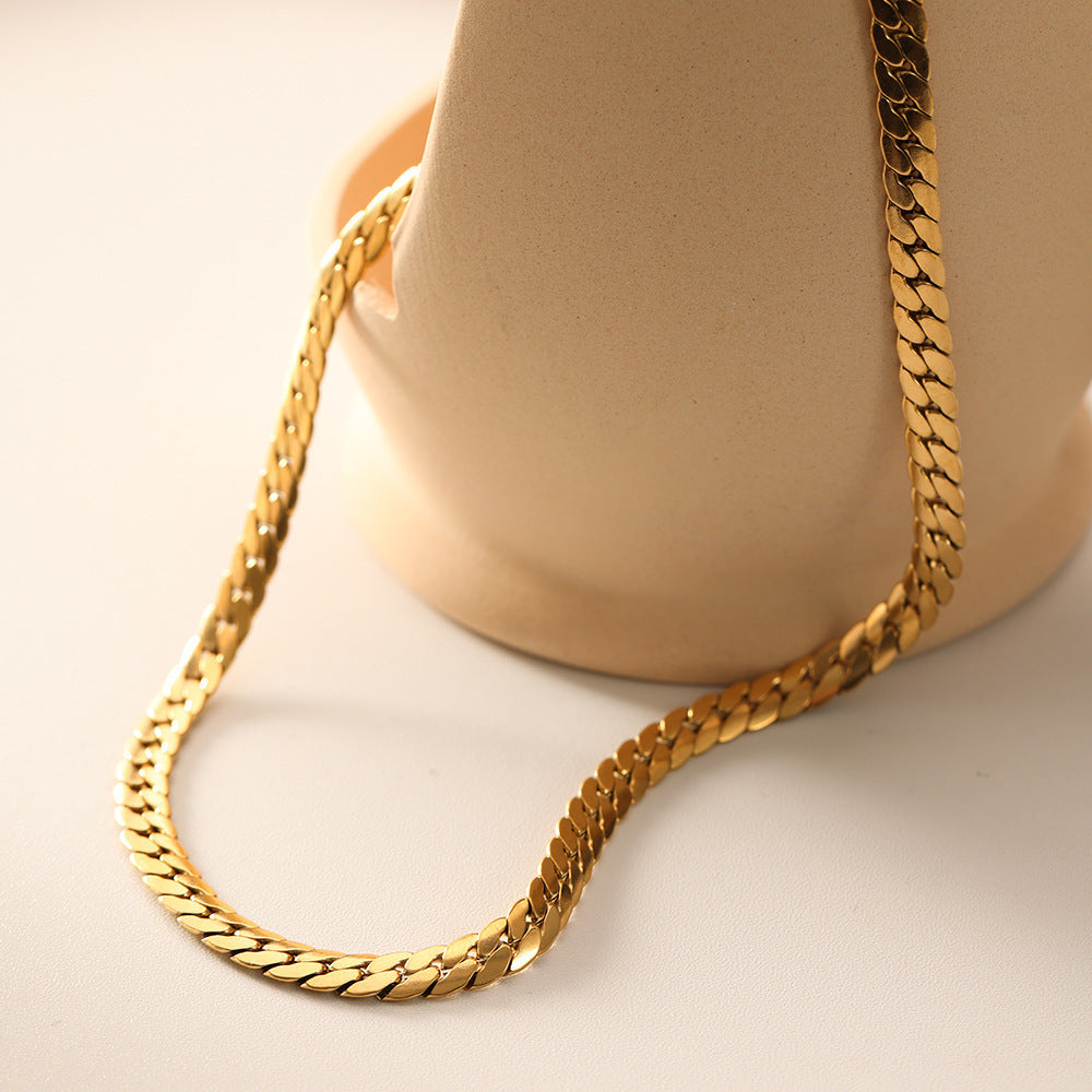 Women's Cuban Link Chain Hip Hop Cool Lovers Wild Necklaces