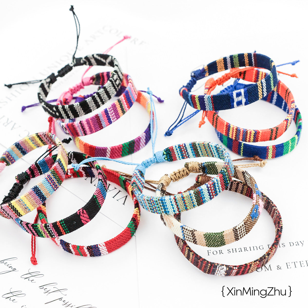 Wax Thread Fine Hand-woven Rope Jewelry Accessories Bracelets