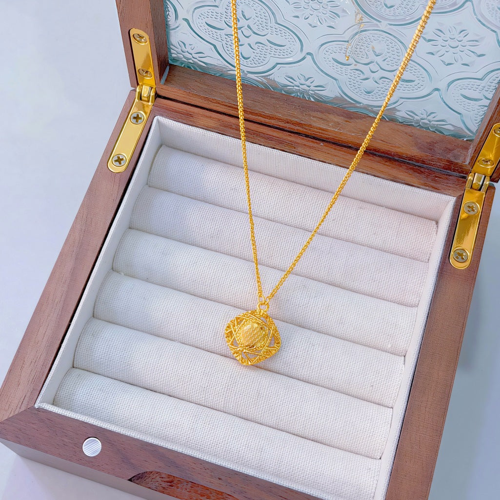 Ginkgo Leaf Variety Retro Affordable Luxury Fashion Design Necklace