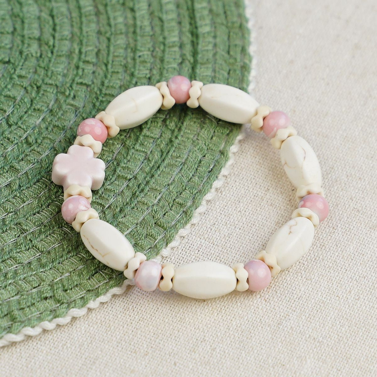 Ceramic National Style Gift Hand-woven Fresh Wild Chinese Bracelet