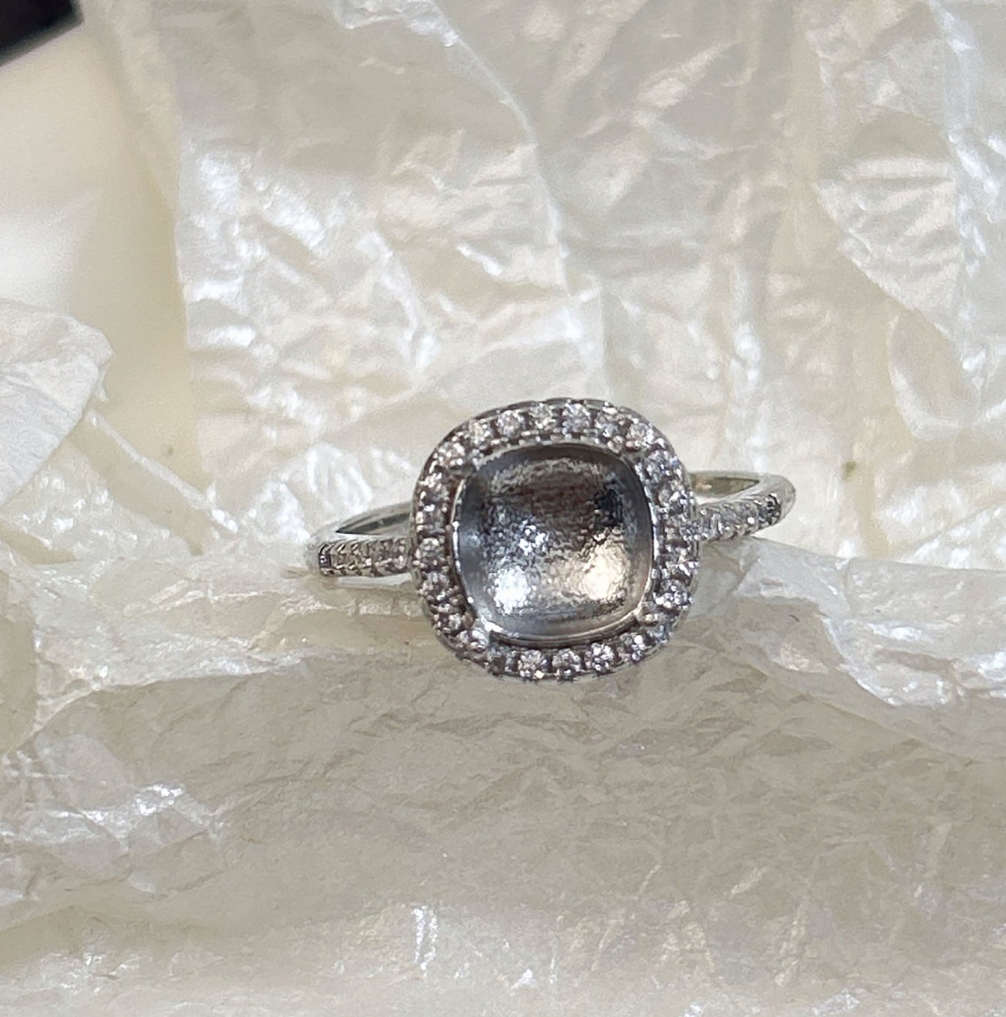 Setting Opening Adjustable Various Sizes Big Diamond Rings