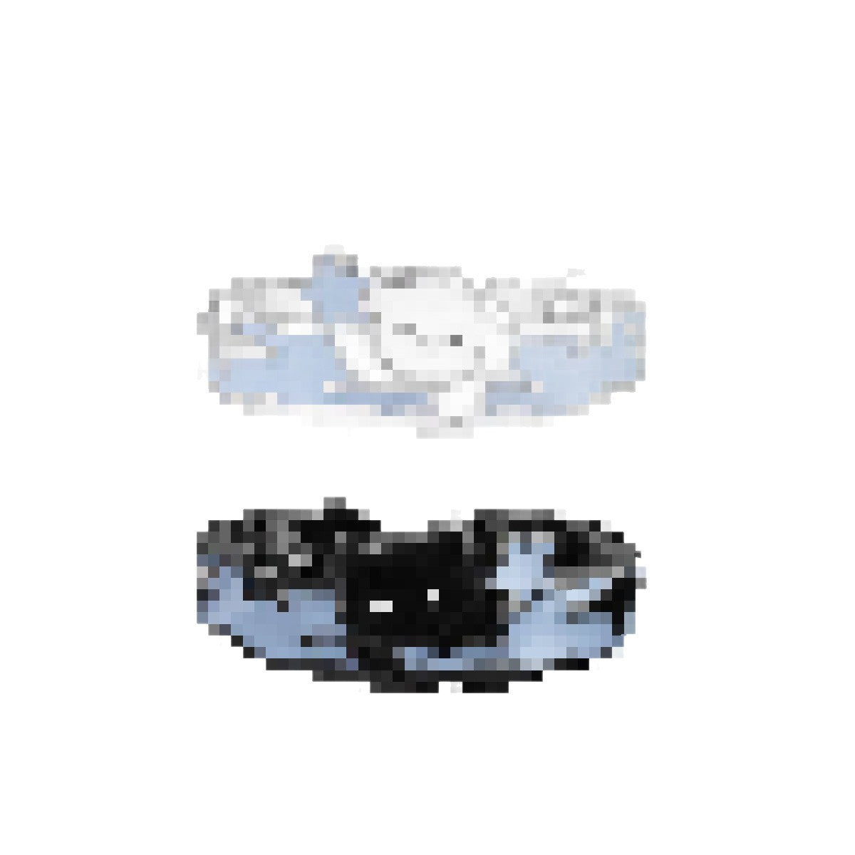 Snow Star Picking Kitten Puppy Couple Style Opening Ring