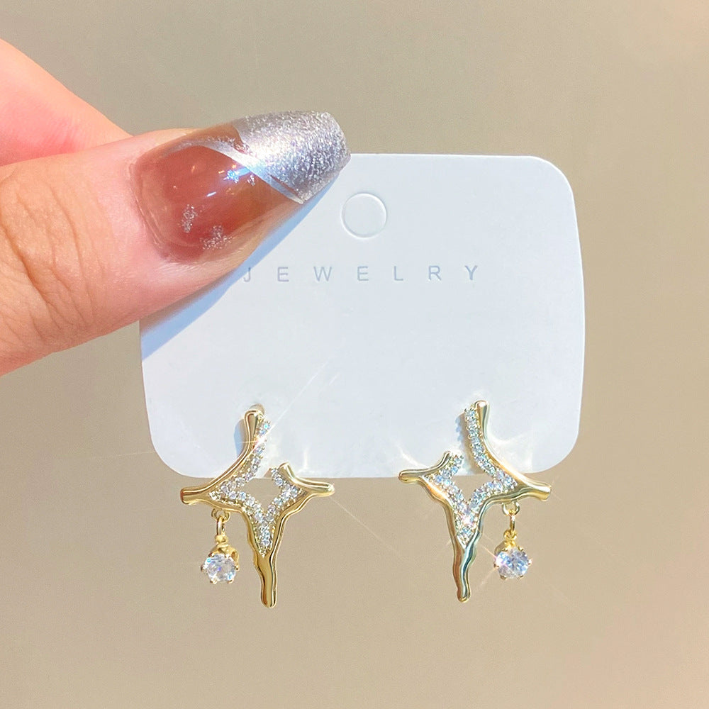 Women's Long Fringe Fashionable High-grade Design Sense Exaggerating Unique Earrings