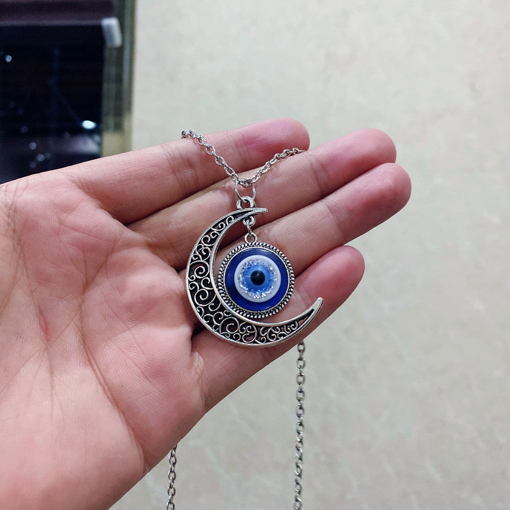 Turkish Blue Eye Evil Pendant Alloy Necklaces