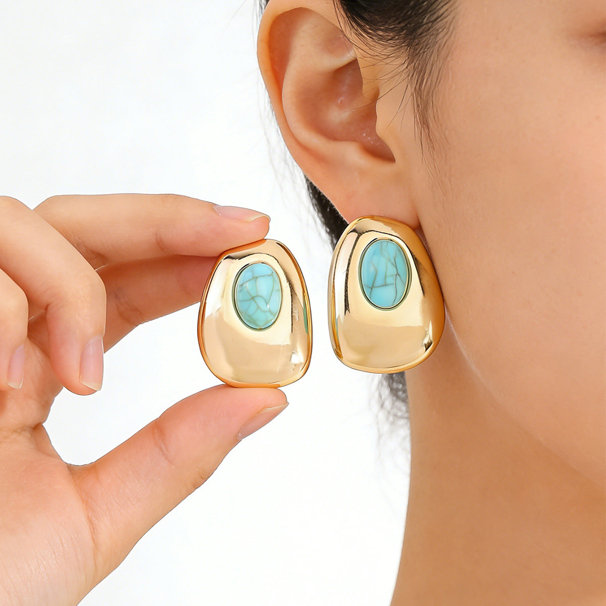 Women's Personality Fashion Advanced Sensitive Surface Vintage Rings