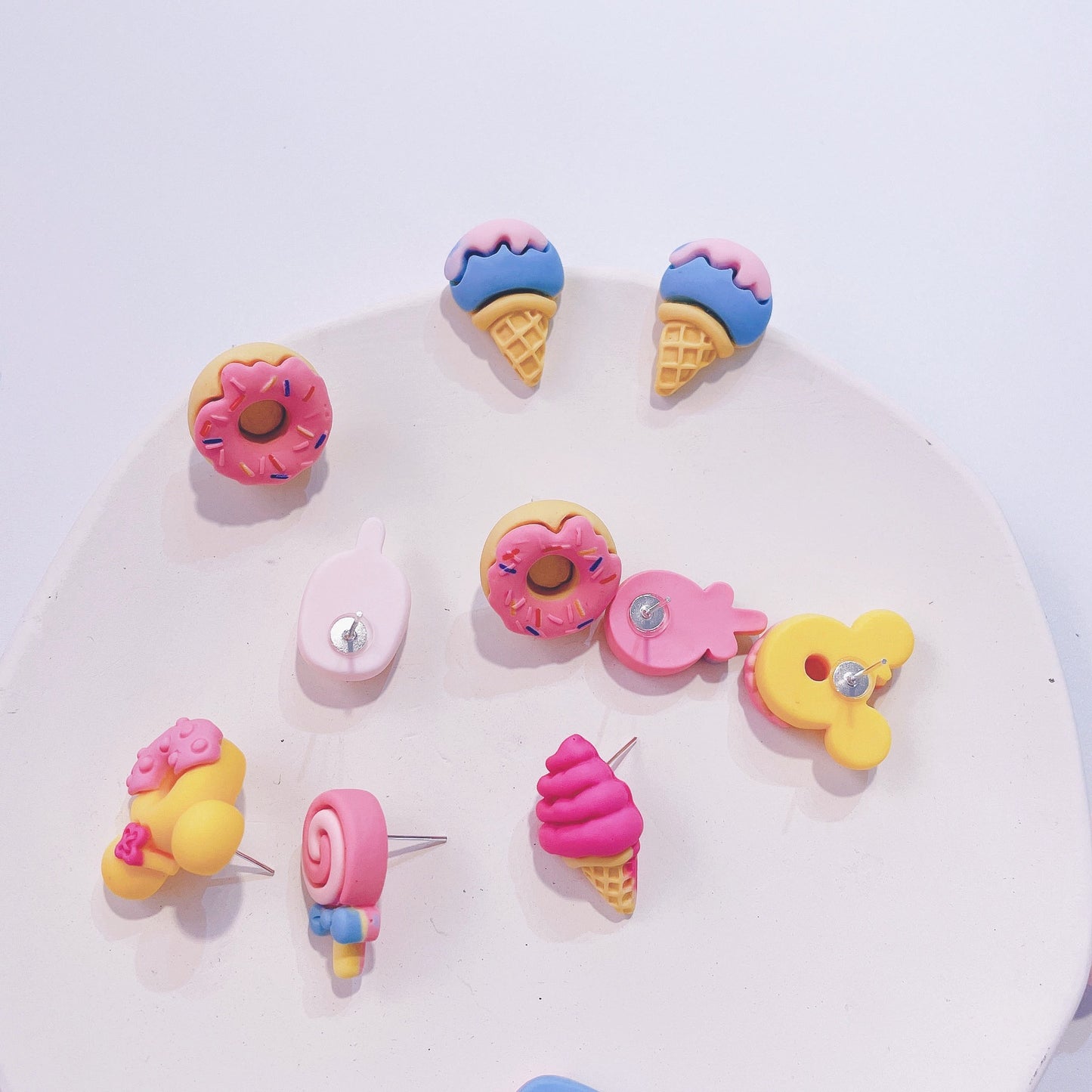 Cute Sweet Fun Simulation Food Personalized Earrings