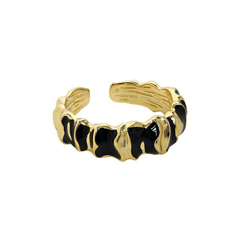 Convex Female Design Temperament Personalized Cold Style Rings