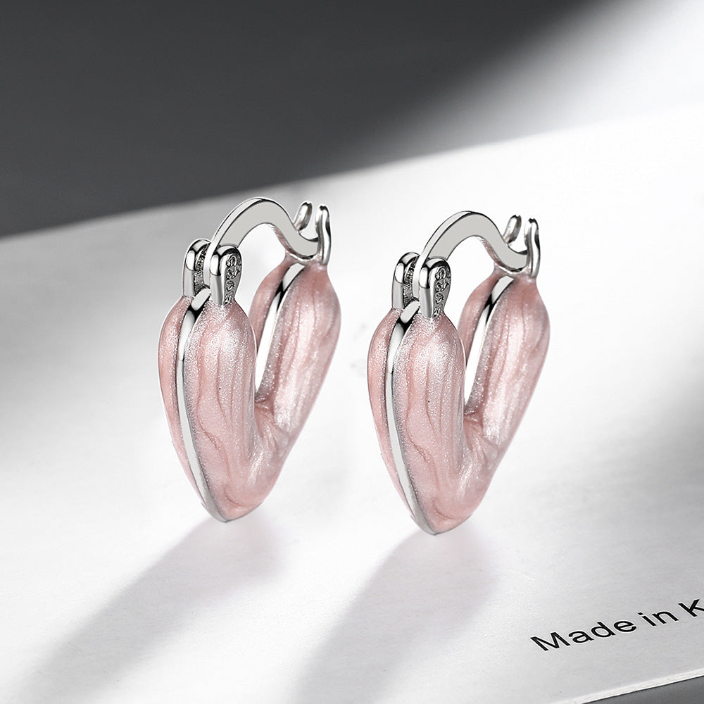 Glazed High-grade Design Light Luxury Fashion Earrings