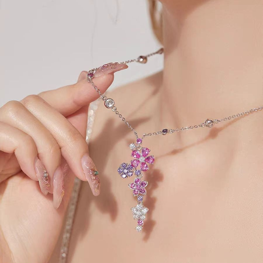 Dream Gao Ding Plum Affordable Luxury Style Midsummer Jewelry Set