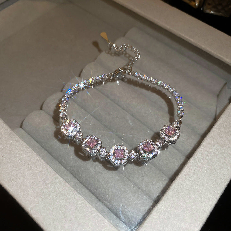 Round Pull-out Retro Minority Elegant Light Luxury Bracelets
