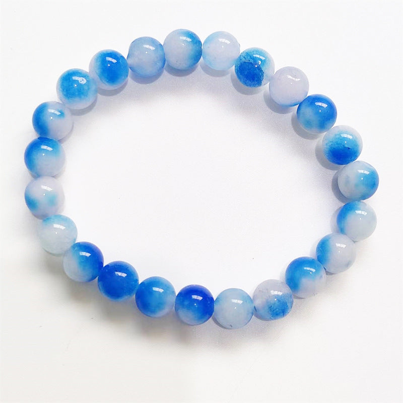 Live Broadcast Chalcedony Beaded Fashion Sweet Bracelets